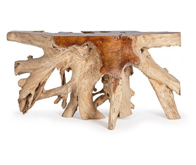 Consola lemn maro Lisandra 150x45x80 cm