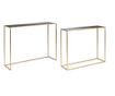 Set 2 konzol Desur 80x25x70 cm, 100x28x80 cm