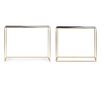 Set 2 konzol Desur 80x25x70 cm, 100x28x80 cm