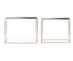 Set 2 konzol Desur 80x25x70 cm, 100x28x80 cm
