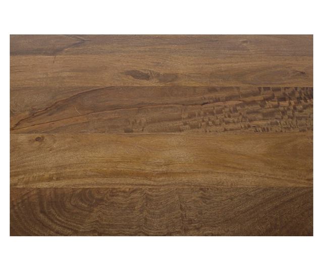 Кафява дървена маса Sylvester 120x76 см