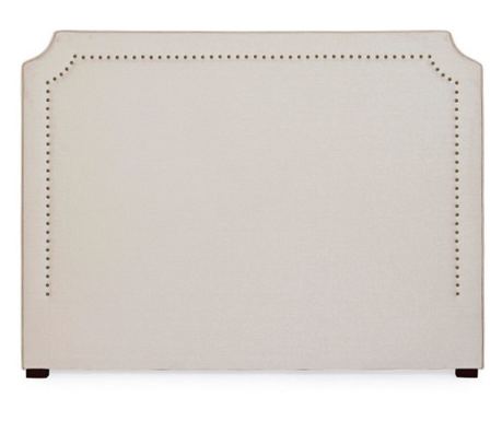 Zenda bézs bársony ágyfej 160x6x120 cm