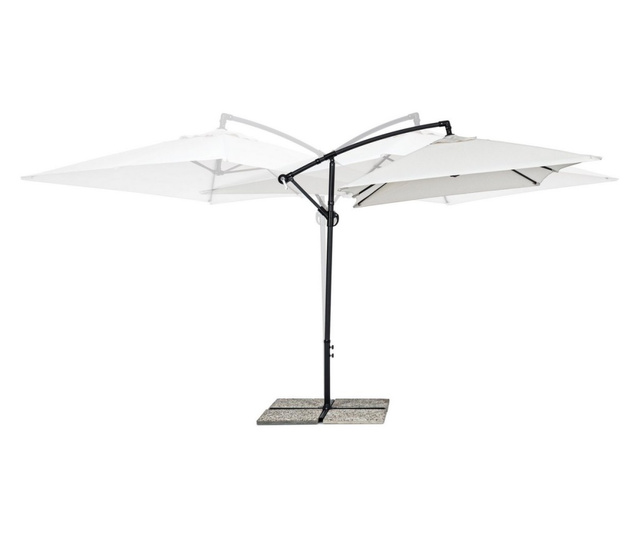 Градински чадър Texas, бежов, 300x200x260 см