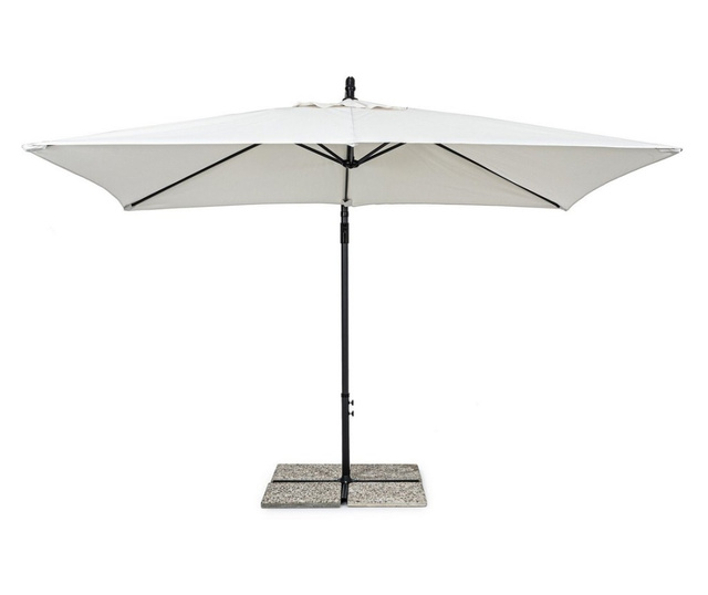 Kerti esernyő Texas, bézs, 300x200x260 cm