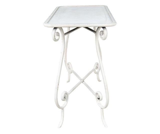 Antik fehér asztal 90x48x79 cm