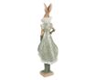 Zöld polirezin Easter Girl Bunny figura 14x10x44 cm