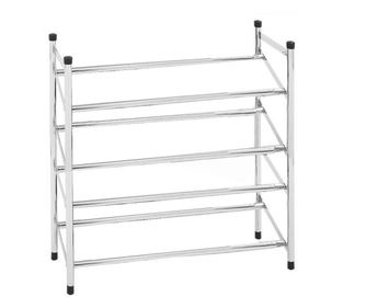 Dita хромирана поставка за обувки 62x110x23x67 см