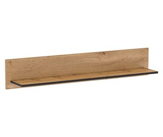 Wotan tölgy mdf polc Toronta 120x20x21 cm