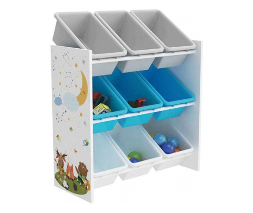 Šareni organizator za police Darling 65x26.5x60 cm