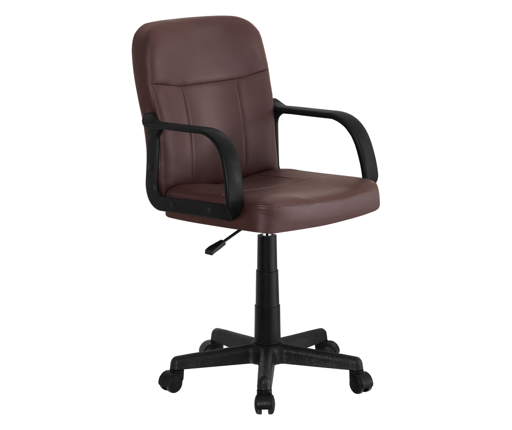 Pisarniški stol Ayla Brown 55x59.5x89-101 cm