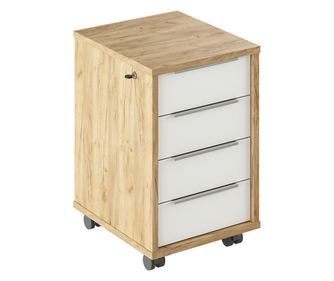 Rioma Natural Artisan tölgy és fehér szekrény 43x48x66,7 cm