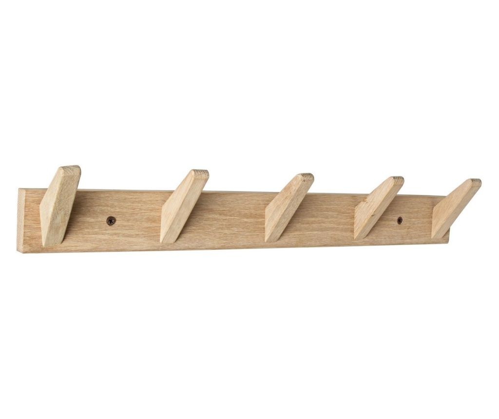 Daiki Natural Wood Wall Hanger 57x9 cm