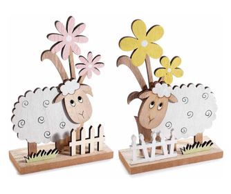 Set 2 decoratiuni Paste Oite 12x5x17.5 cm