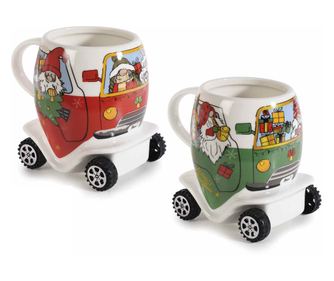 Set od 2 Gnome porculanske šalice 8x10,5 cm