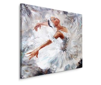 Tablou pe Panza BALERINA Balet Pictura Decorarea Camerei de zi  C40-40