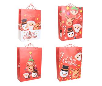 Set 4 pungi cadou pentru Craciun, PAMI, P3XL-0722-94
