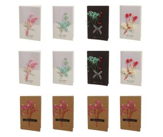 Set 12 felicitari cu modele aplicate, PAMI, FEV-7, 15x9 cm
