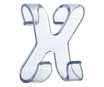 Закачалка за врата Home, 2 куки, Пластмаса, 9,5х8,5х2,5 см, Прозрачен