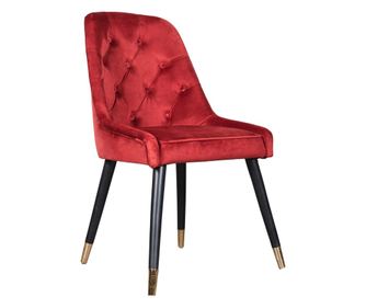 Трапезен стол Vaya Home, Royal, червен