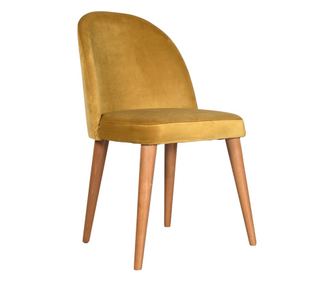 Трапезен стол Vaya Home, Limett, жълт