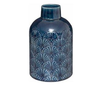 Vaza din ceramica rezistaenta 12.7x21.7 cm - Albastru