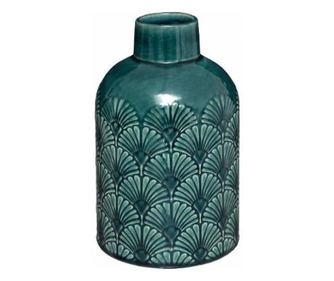 Vaza din ceramica rezistaenta 12.7x21.7 cm - Verde