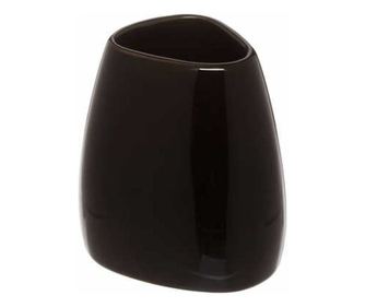 Suport ceramic periute dinti 8x7xH9.5 cm negru