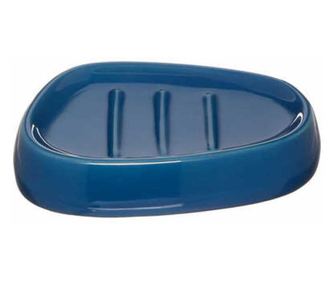 Sapuniera ceramica 12x9.5xH2 cm albastru