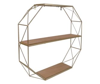 Стенен рафт Азира 57x12x51 см