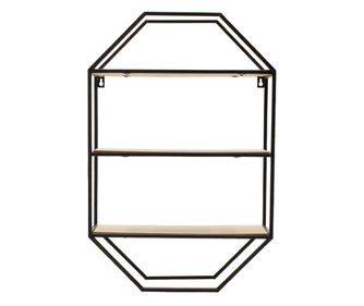 Стенен рафт Азира 40x14x61 см