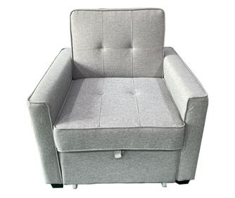 Fotoliu Extensibil CONFORT, stofa gri deschis , dimensiuni 81 x 84 x 85,5 cm, SET C, Smart Living Studio Casa
