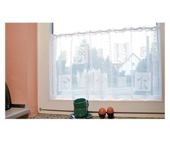 Корниз Калифорния 12 мм, бял, разтегаем  75см.