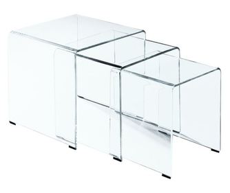 Комплект маси GLASSER ΕΜ725.1 стъкло