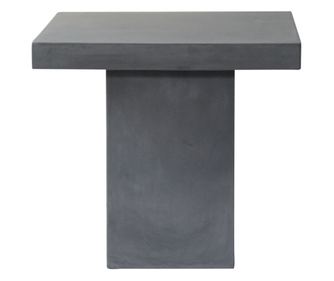 Маса Конкрит Куб 80x80 см - сив