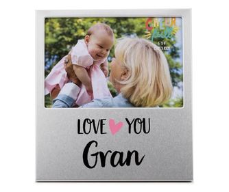 Rama foto din aluminiu love you Gran