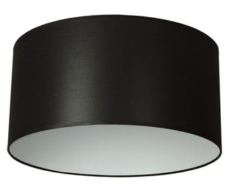 Плафон ДЕФАНС, ø400, черен, абажур Шинц Черен, 1xE27