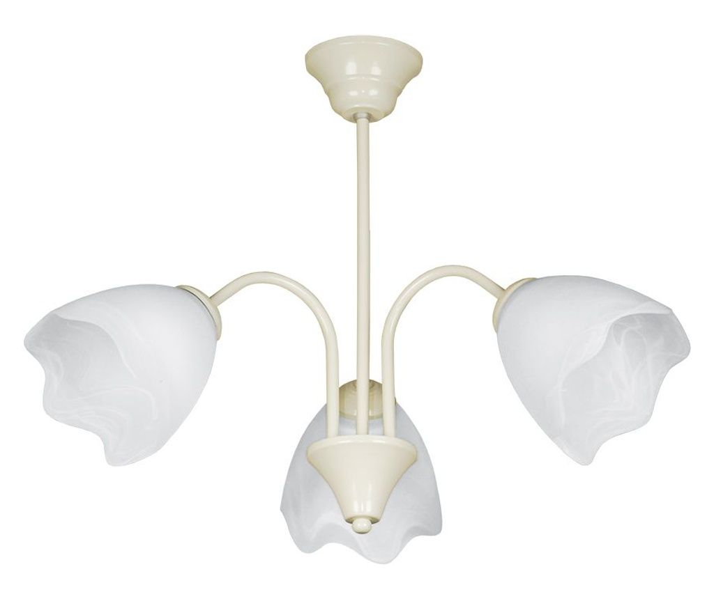 Lampa de plafon ALFA, Crem, 3xE27
