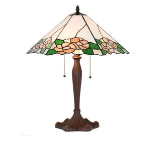 Διακοσμητικό φωτιστικό Tiffany Style Γυαλί Πολυρητίνη 44x61x64 εκ.