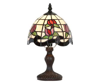 Διακοσμητικό φωτιστικό Tiffany Style Γυαλί Πολυρεσίνη 18x30 εκ.