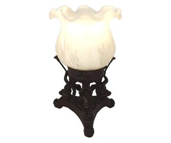 Διακοσμητικό φωτιστικό Tiffany Style Γυαλί Πολυρεσίνη 12x20 εκ.