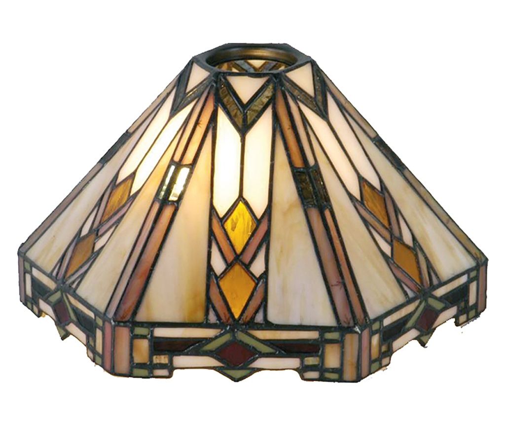 Abajur veioza sticla Tiffany 26x22x15 cm