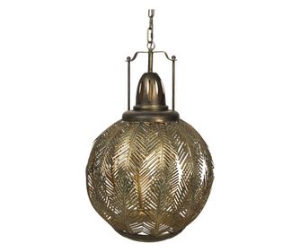 Zlatni Željezni Luster 45x45x175 cm