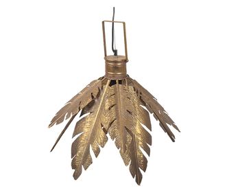 Lustra metal auriu 45x31 cm
