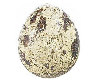 Set od 20 ukrasnih jaja, krem/smeđa, 2.5x3 cm