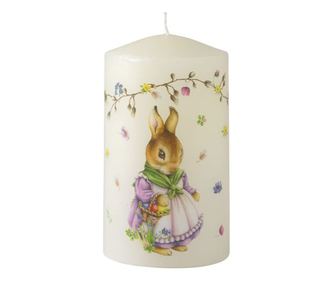 Lumanare decorativa Easter accesories flower tendril 388758