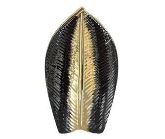 Vaza, negru, 20 cm