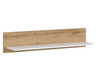 Vilgo 100x20x21 cm DTD wotan tölgy fehér polc
