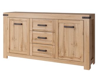 Komoda Moratiz DTD wotan hrast 160.2x40.1x84 cm