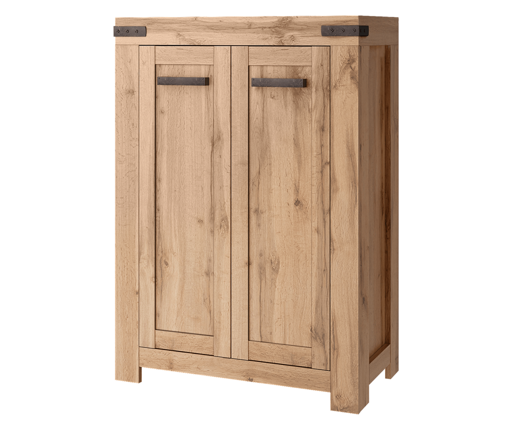 Comoda DTD stejar wotan Moratiz 80x40,1x112 cm