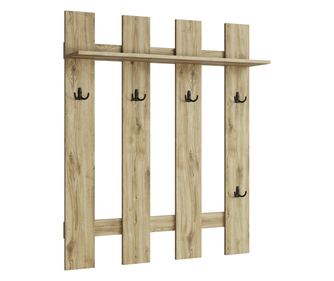 Стойка за дрехи DTD дъб навара Dorsi 105x27,2x125 см